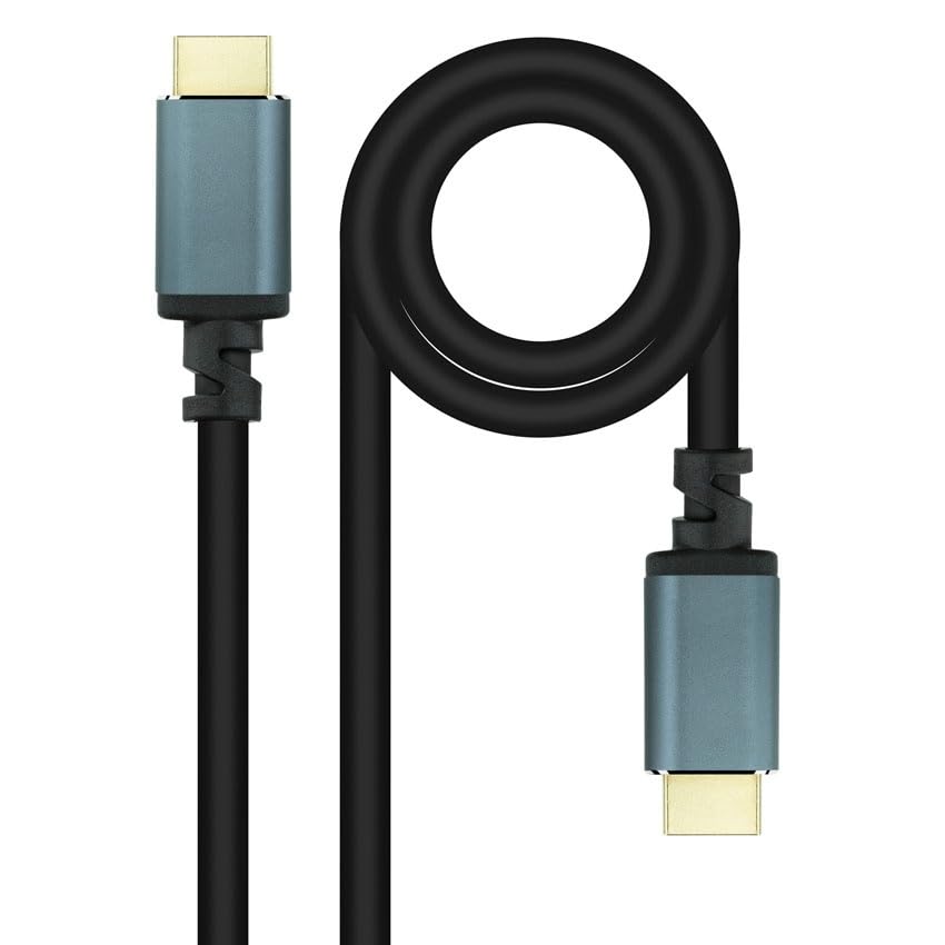Brightium Câble HDMI 2.1 8K A/M-A/M Noir 1,5 m - Haute vitesse, compatibilité 4K/8K, idéal pour la transmission vidéo et audio de haute qualité.