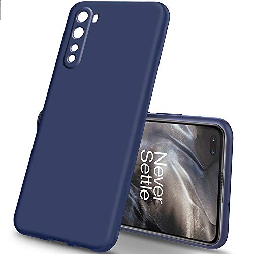TheGiftKart Protective Sleek OnePlus Nord Back Cover Case | Soft TPU Rubberised Matte Cover | Complete Camera Protection