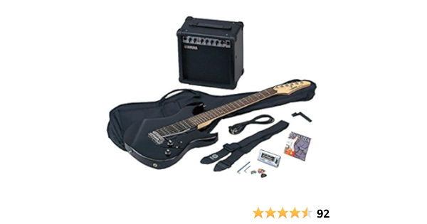 Yamaha ERG121GPIIBL Paquete de Guitarra Eléctrica, negro : Amazon.com.mx:  Instrumentos Musicales