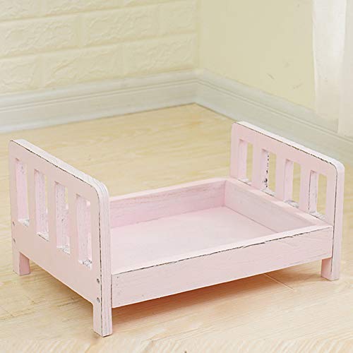 small wooden cot