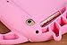 CHINFAI Kids Case for iPad, Cute Cartoon Case for iPad 2017 2018 9.7 inch, Case for iPad Pro/iPad Air 1 2, Shockproof Silicone Protective Cover with Self Stand[BPA Free][Side Handles] (Pink)