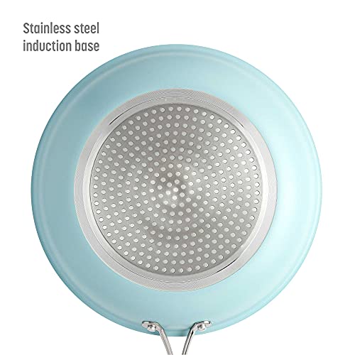 Goodful Nonstick Ceramic Cookware Set with TitaniumReinforced Premium