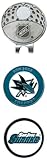 NHL San Jose Sharks Cap Clip With 2 Golf Ball Markers