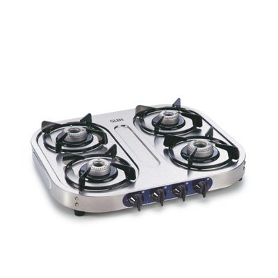 Stainless Steel Four Burner Gas Range glen 1041 stainless steel 4 burner kitchen gas stove