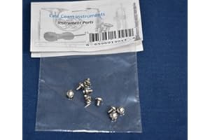 East Coast Instruments Saxophone Key Guard Screws (10 SS Rust Proof Screws)