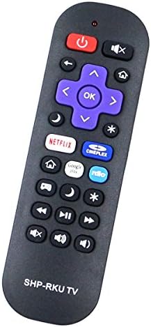 Replacement Remote Control Controller for TCL 55P605 55P607 55C807 55-Inch 4K Ultra HD Roku Smart LED TV