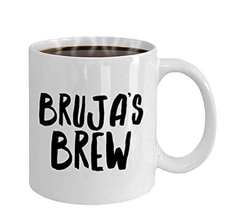 Brujas Brew Mug Spanish Witch Witchy Gifts Witch Mug Bruja Mug ...