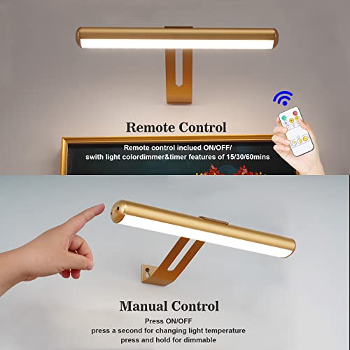 ZOCALOK Rechargeable Picture Light, Cordless Picture Light for