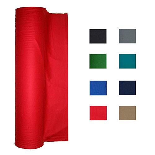haxTON Premium Pool Table Accessories Popular Style Billiard Cloth Not Faded Billiard Table Felt Standard Green, Green,Navy Blue,Red,Blue or Black for Pool Table for 7/8/9 Foot (Navy Blue 8 Foot)