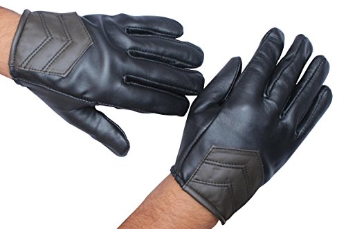 Arrow real leather costume gloves - oliver queen "…