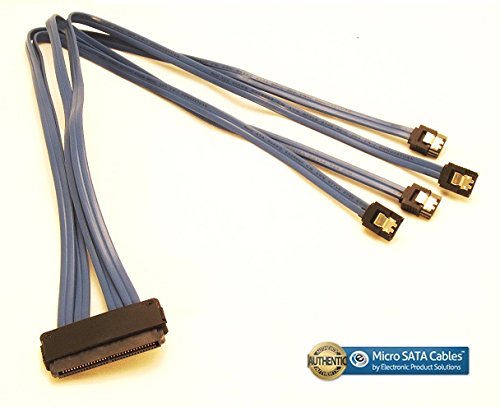 32 Pin Serial Attached SCSI SAS to 4 x 7 Pin SATA Cable