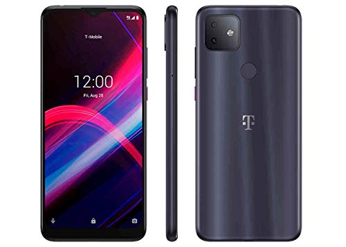 TCL T-Mobile REVVL 4+ (2020) 64GB 5062W (GSM Unlocked) 6.52" Display | Long Lasting Battery Smartphone - Steel Gray (Renewed)