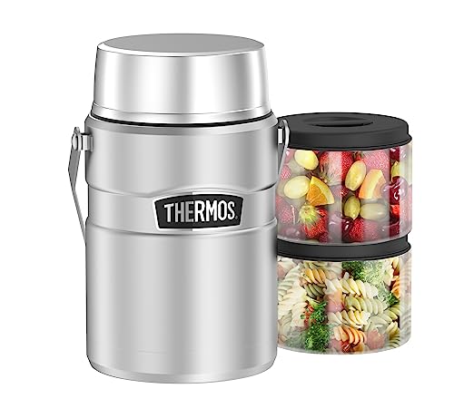Thermos STAINLESS KING Thermobehälter 1,20 l, 12 h heiß, stainless steel