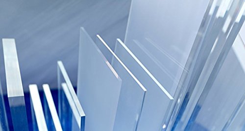Cast Acrylic Sheet - 24" x 48" - Clear - 3mm Thick - Used in Art Installations, Models, Display & Signage, Windows, Aquariums, Trophies, Picture Frames, Furniture - Transparent & Easy to Fabricate - Thumbnail 2