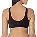 Fruit of the Loom Women's Front Close Builtup Sports Bra, Black Hue, 44