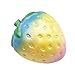 callm Squishies Rainbow Strawberry Slow Rising Jumbo Squishy Toys Kawaii Cute Scented Squishies Kids Party Squishy Stress Reliever Toy (B)
