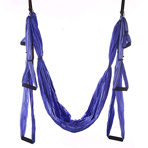 wu-hammock Purple Aerial Yoga Hammock Home Stretch Widened Yoga Hammock