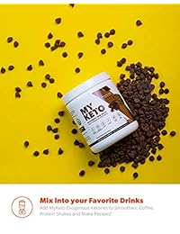 MyKeto BHB Salts – Chocolate Fudge Exogenous Ketone Performance Powder – Formulado para Ketosis,...