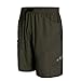 Baleaf Men's 3D Padded Mountain Bike Cycling Baggy Shorts - Removable Mesh Linner Underwear Army Green Size M