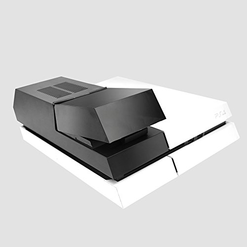 J&TOP PlayStation 4 Data Bank 3.5" Hard Drive Enclosure Upgrade Dock for PS4 with Flip-open Cover (without Hard Drive)