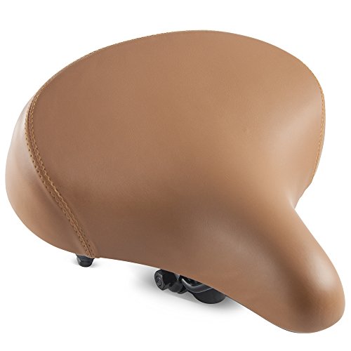 Most Comfortable Cruiser Bike Saddle Extra Wide Bicycle Seat, STYLISH