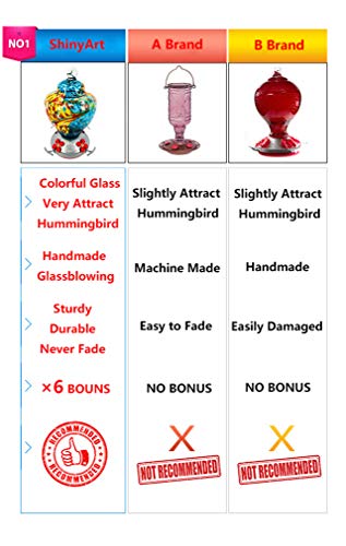 5 ShinyArt+Hummingbird+Feeder+Capacity+Cleaning