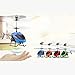 Leegor Mini RC Infraed Induction Helicopter Aircraft Flashing Light Electric Flying Toys For Kids USB Charged Airplanes Birthday Present Christmas Gift (Green)