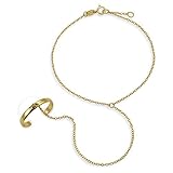 Hand Chain Dancer Slave Bracelet For Women And Ring