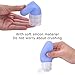 Travel Bottles Silicone Containers Set, Vbestlife Leak Proof Travel Accessories, Refillable Squeezable and Easy to carry Set of 4