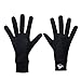 Compression Lightweight Sport Running Gloves Liner Gloves- Black - Men & Women