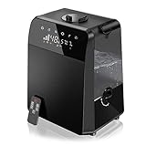 Vogvigo Humidifiers Large Room, 5.5L Warm and Cool Mist Ultrasonic Humidifiers for Bedroom Baby, Customized Humidity Vaporizer Quiet Air Humidifier with LED Touch Display and Remote for Wholehouse