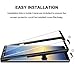 MP-MALL Screen Protector Compatible for Samsung Galaxy Note 8, Tempered Glass Full Cover Alignment Frame Easy Installation