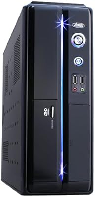 ADVANCE Caja PC Slimline 8908B para ATX y mATX + alimentación 480 W: Amazon.es: Informática