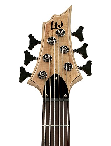 4 ESP+B+206SM+Spalted+6+String+Natural