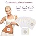 50 pcs Body Care Lazy Navel Sticker Processing Belly Stickers Slim Fat Burning Sheet, Magnet Stone Navel Sticker Patch for Flat and Attractive Abdomen