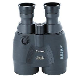 Canon 15×50 Image Stabilization All Weather Binoculars w/Case, Neck Strap & Batteries