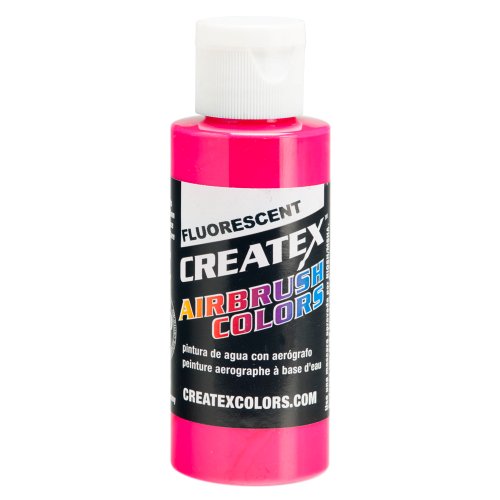 Airbrush Fluoroscent Paints Color: Magenta, Capacity: 2 Oz