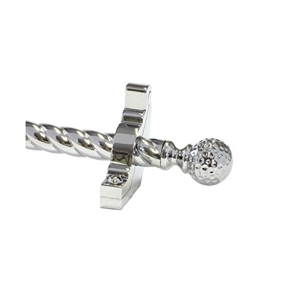 West Derby Carpets STAIRS RODS SEVERAL COLOURS & STYLES Chrome ANY SIZE UP TO 3FT(91CM