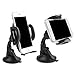 AUKEY Car Phone Mount, Windshield Dashboard Suction Phone Holder with Quick Release Button for iPhone 7, 6S, Plus, Samsung and other Cell Phones