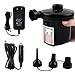 Electric Portable Air Pump Quick-Fill Air Pump with 3 Nozzles, Electric Inflator/Deflator Air Pump