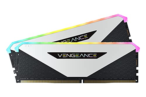 Corsair Vengeance RGB RT 16 GB (2 x 8 GB) DDR4 3.200MHz C16 Arbeitsspeicher (Dynamische RGB-Beleuchtung, Optimiert für AMD 300/400/500 Series, Kompati