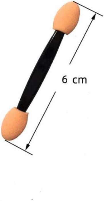 CHSYOO 300 pieces Disposable Double Ended Sponge Eyeshadow Applicator Dual Sided Eye Shadow Brushes Makeup Tools - Image 3