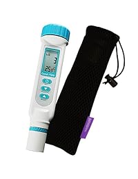 Medidor de Combo para CE, conductividad y TDS y Temperatura ppm PPT US MS C F Pen type 1 Pack con bolsa