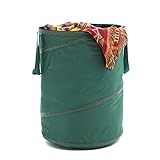 Patiomore Collapsible Garden Bag 45 Gallons Leaf Yard Reusable Waste Bags Lawn Gardening Container with Dual Handles