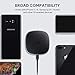 AUKEY Wireless Charger Qi Certified 10W Fast Charging with Micro USB and ABS Base, Deliver Precise Power to Most Qi Enable Compatible with 11/11 Pro/Max//AirPods 2, no Need to Remove Case (Non-Metal)