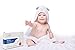 Cuddle Me Bamboo Hooded Bath Towel & Washcloth Ultra-Soft & Thick - 500GSM For Babies, Toddlers, Preschoolers Ultra-Absorbent Proven! Antibacterial & Hypoallergenic Large & Long-lasting