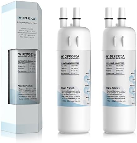 Refrigerator Water Filter （White,2 Pack）