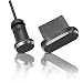 innoGadgets Anti-dust Plug Compatible with Smartphones, MacBook, Laptop | USB-C dust Plug, Protection for Every USB-C Port - Samsung Galaxy S8, S9, 10e, 10, 10+ Aluminium Dust Plug - Black primary
