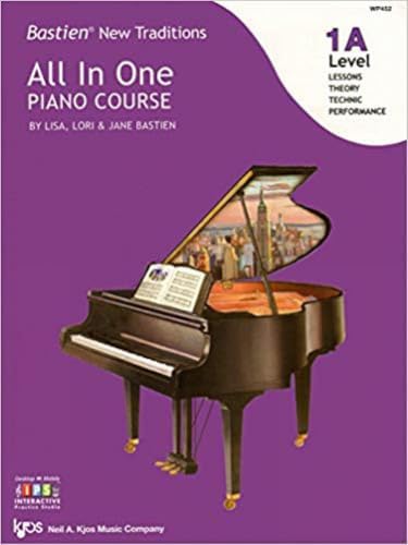 WP456 - Bastien New Traditions - All in One Piano Course - Level