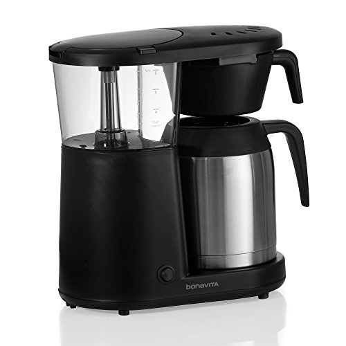 Bonavita BV1901PS 8 Cup Carafe Coffee Brewer, Black - Thumbnail 4